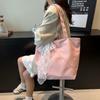 Японская и корейская версия большой сумки в иностранном стиле, нишевый дизайн, ленивый стиль, новая повседневная мода, женская простая весенняя сумка-тоут