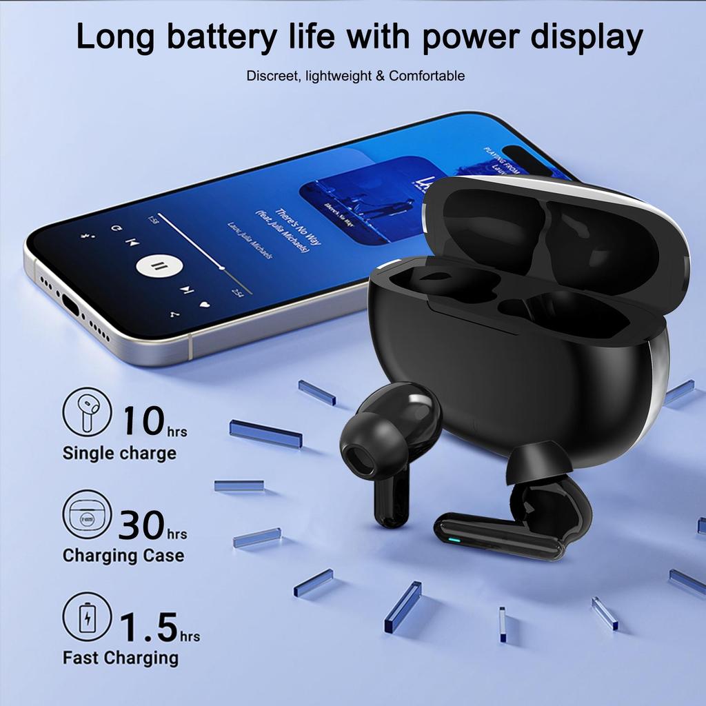 Слуховые аппараты Bluetooth Слуховой аппарат Усилители слуха Потоковая передача музыки Телефонный звонок Автоматическое переключение Шумоподавление Четкий звук audifonos