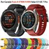 Fenix 8 51 47 мм Силиконовый 26 22 мм Ремешок для часов Наручный ремешок Для Garmin Fenix E 7 7X 5 5X Plus 6 6X Pro Ремень Tactix Быстросъемный ремешок для часов