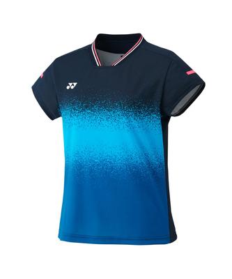 Классическая игровая рубашка небесно-голубая [YONEX] женская