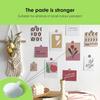 1000 Pcs | 500 Pairs | 0.59inch Diameter | 100% Nylon | Hook and Loop Fastener Self Adhesive Strong Round Circle Sticky Sticker Dots for Arts and