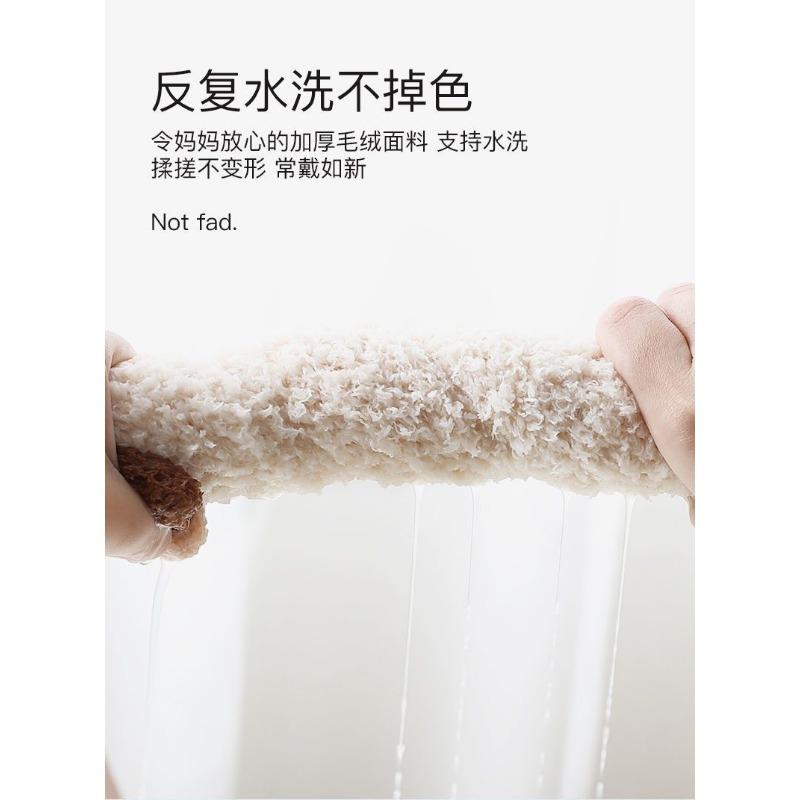 Детская шапка шарф комплект из двух предметов осень-зима новый мягкий утолщенный теплый милый мальчики и девочки детская шапка-медведь