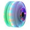 Luminous Double-Row Roller Skates with Colorful Wheels & PU Shock-Absorbing Outdoor Skates