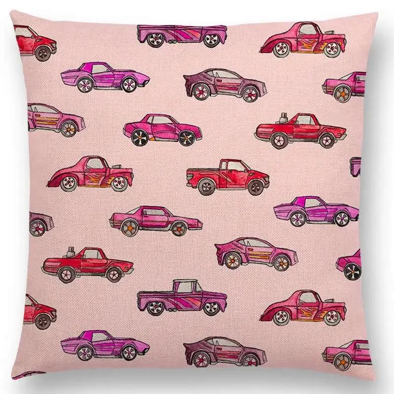 Новый Милый Рождественский Подарок Фрукты Тыква Мороженое Интересное Искусство Красочный Декоративный Узор Наволочка Подушка для Дивана