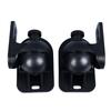 2 шт. Базовые кронштейны Кронштейн для настенного крепления маленького динамика Кронштейн-держатель для объемного звука для дома