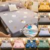 100% Waterproof Printed Cartoon Bed Fitted Sheet Bedding Mattress Covers Four Corners With Elastic Band (NO Pillowcase)