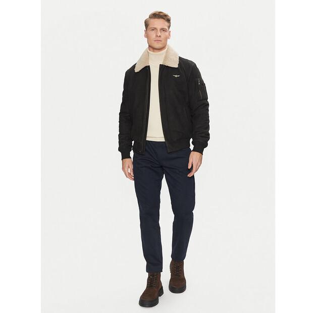 Куртка из имитации кожи Aeronautica Militare 242PN948PL248