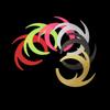 Bimoo 6pcs Fly Fishing Stimulator Silicone Wiggle Dragon Tails Fly Tying Material Pike Bass Saltwater Streamer Fishing Lures