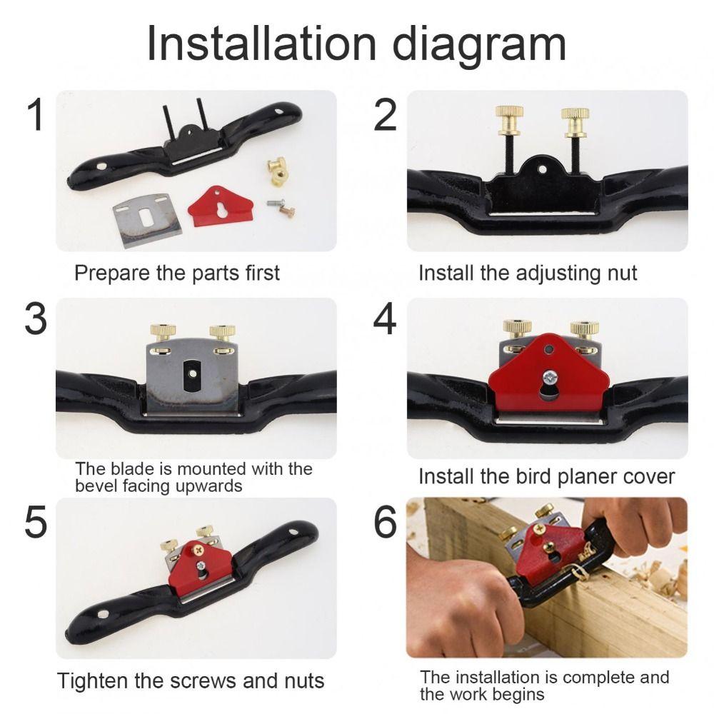 Multi-purpose Wood Working Hand Tool Multifunctional Spare Planer Tools  Wood Carpenter