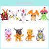 9 шт. Фигурки Digimon Adventure ПВХ Игрушки Рождественские подарки Топперы для торта Коллекционные