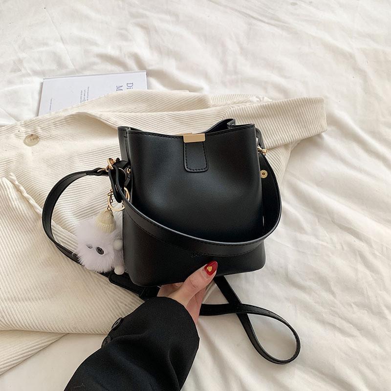 IELGY Spring Summer Retro Commuter Portable Bucket Bag