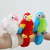 Adorable Plush Parrot And Swan Toys With Soft Pp Cotton Filling For Kids Gifts