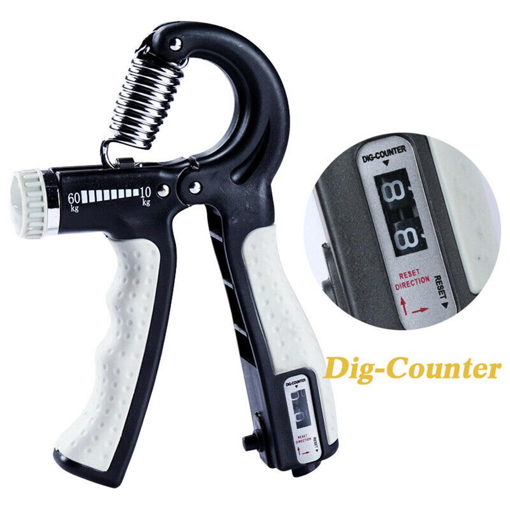 Strength Hand Gripper with Counter Adjustable Durable Grip Exercise Tool
