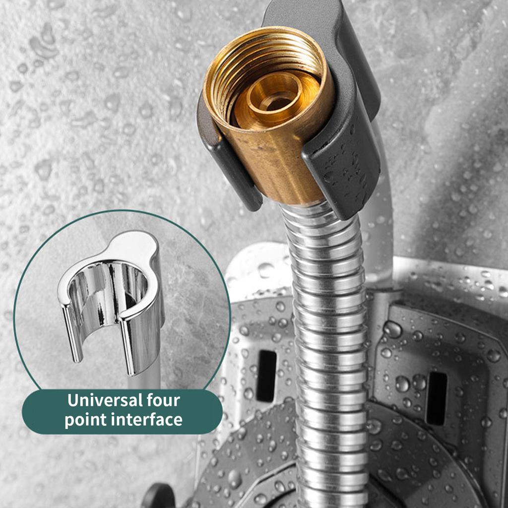 Multipuepose Suction Shower Support Bathroom Accessory for Family Household Use Ensures Comfortable Bathing Experience