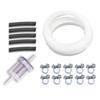 Diesel Heater Inline Fuel Filter Hose Clip Pipe Line Kit Replace Parking Heater Fuel Tank Hose Clip Kits 4M Leakproof