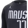 Jordan Толстовка мужская флисовая с круглым вырезом NBA Dallas Mavericks Alphanumeric, черная DR2531-426