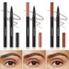 Three-color Four-claw Eyebrow Pencil Three-dimensional Natural Not Easy To Smudge Lasting Smooth