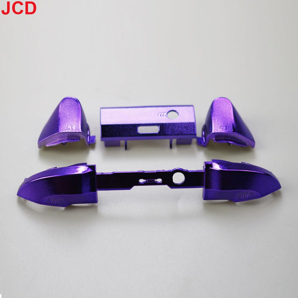 JCD1set For Xbox Series X S XSX XSS Controller Electroplated RB LB Bumper RT LT Trigger Button Middle Bar Holder Repair Parts