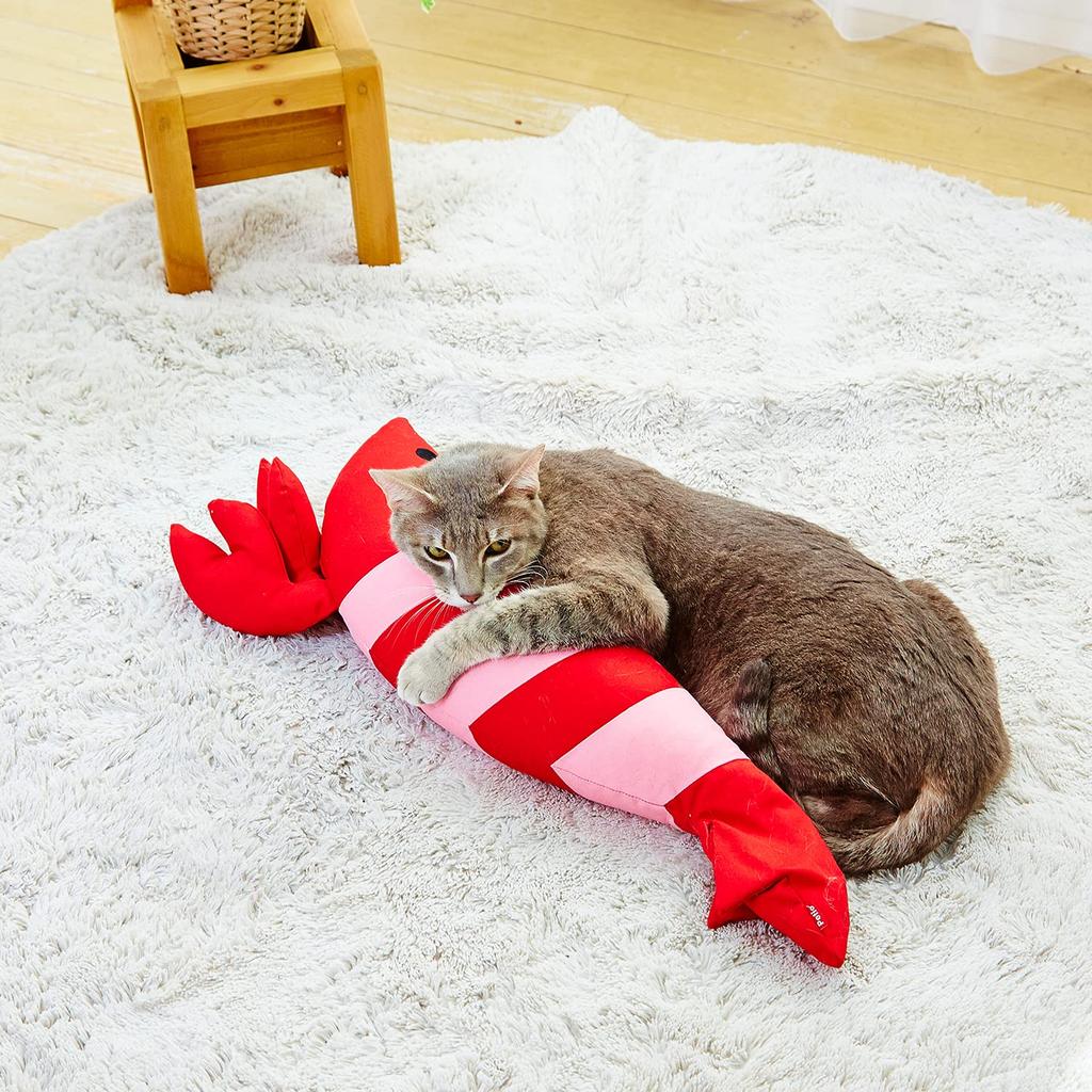 Petio Игрушка для кошек Kigurumi Маленькая кошка Креветка Большой размер