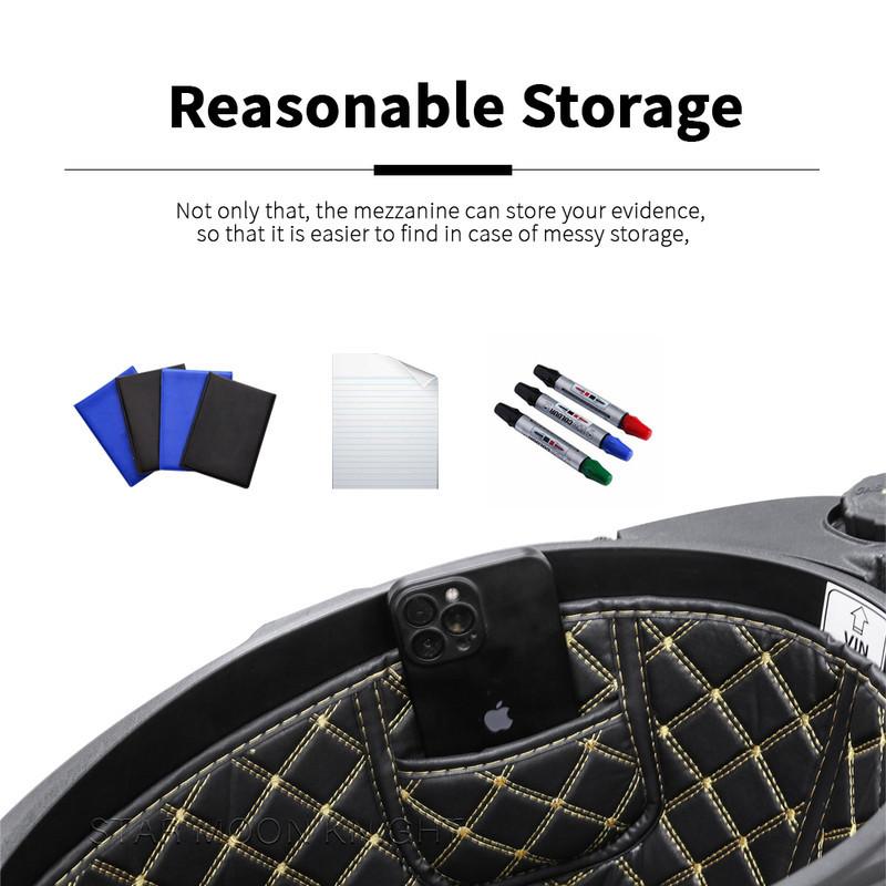 Storage Box Lid, Premium Ubox Seat, Ubox Inner Leather Padding, Suitable For Click 125/150.