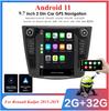 9,7'' Для Android 11  2+32ГБ  Радио Навигация WIFI 3G 4G Для Renault Kadjar 2015-2019