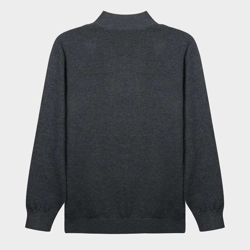 Мужской вязаный кардиган Caizi со стойкой