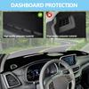 Накладка на приборную панель подходит для Hyundai Tucson 2019 2020 2021 Аксессуары(с отверстием для аудио) Противоскользящий защитный коврик на центральную консоль, чехол на приборную панель автомобиля