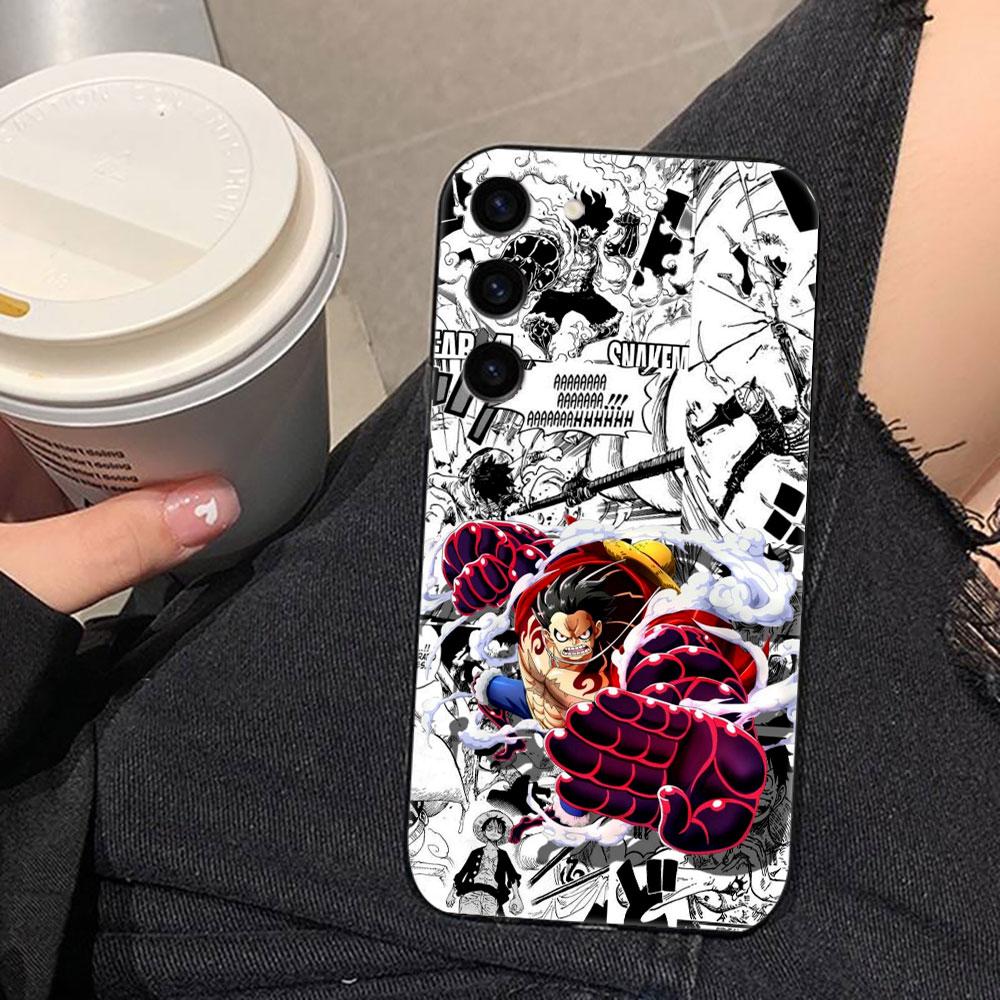 Чехол для телефона Аниме One Piece Луффи для Samsung Galaxy S26 S25 EDGE S24 S23 S22 S21 S20 FE S10 Ultra PLUS LITE Чехол-оболочка