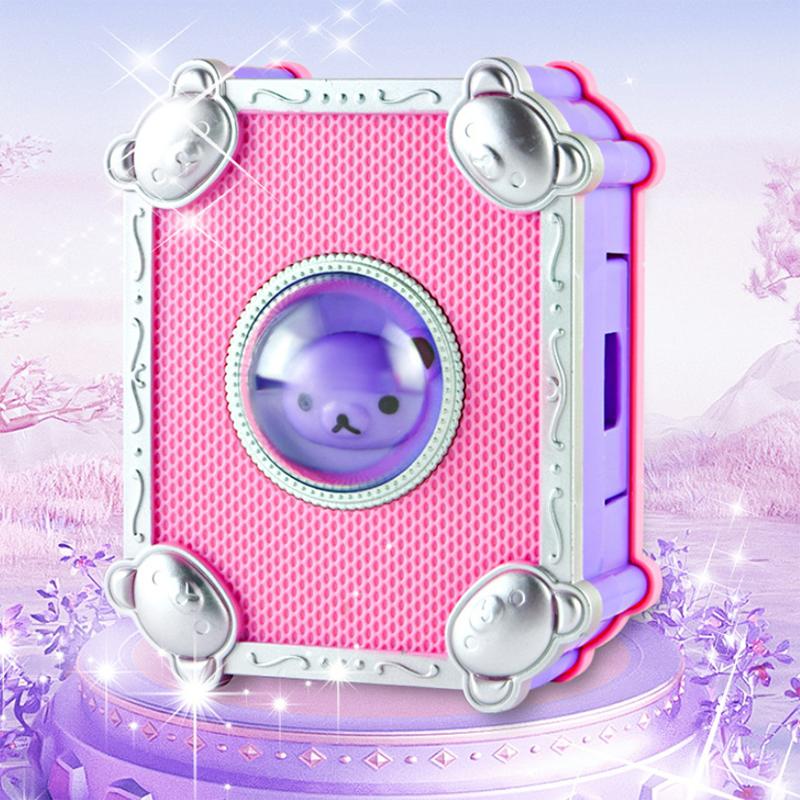 87Pcs Little Bear Diy Versatile Magic Book Cream Glue Goo Card Hand Account Stickers Children'S Toys Diy Jewelry Storage Box