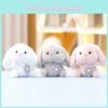 Bunny Plush Toy With Pp Cotton Filling For Kids Girls Soft Stuffed Animal Gift