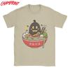 Кробус Рамен Stardew Valley Футболки Мужская Футболка из Чистого Хлопка Повседневная Футболка с Круглым Вырезом Игровые Аниме Футболки с Коротким Рукавом Одежда Большого Размера