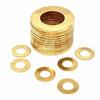 Brass Flat Washer M2M2.5M3M4M5M6M8M10 Solid Brass Gaskets Copper Metal Pad