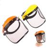 Face Protector Grass Trimmer Helmet With Full Face Garden Helmet Breathable Garden Mask  Lawn Mower