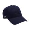 Lacoste Twill shape design organic cotton cap Unisex couple style navy blue curved brim dome Casual Duckbill RK0440166