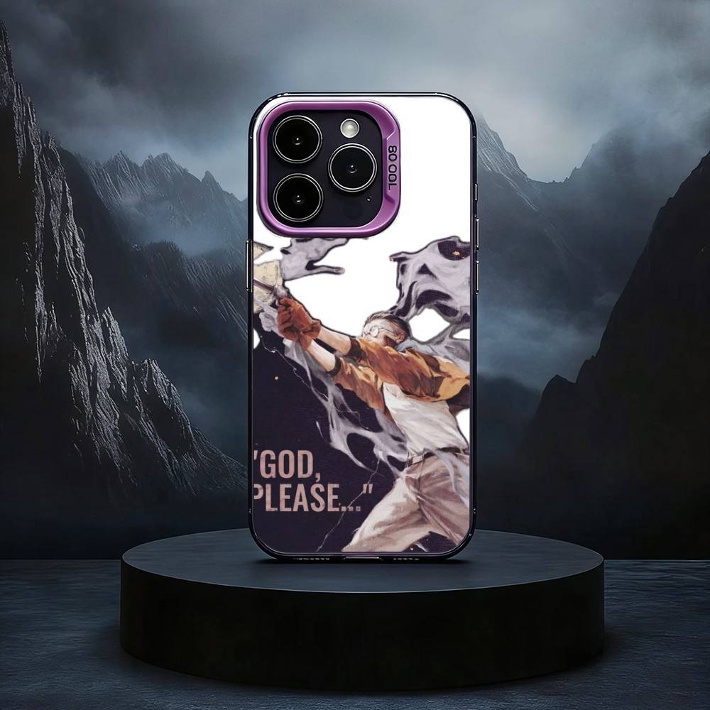 Чехол для телефона G-Game D-Disco E-Elysium для iPhone17,16,15,14,13,12,11 Plus,Pro Max Черный Конфетный серебристый