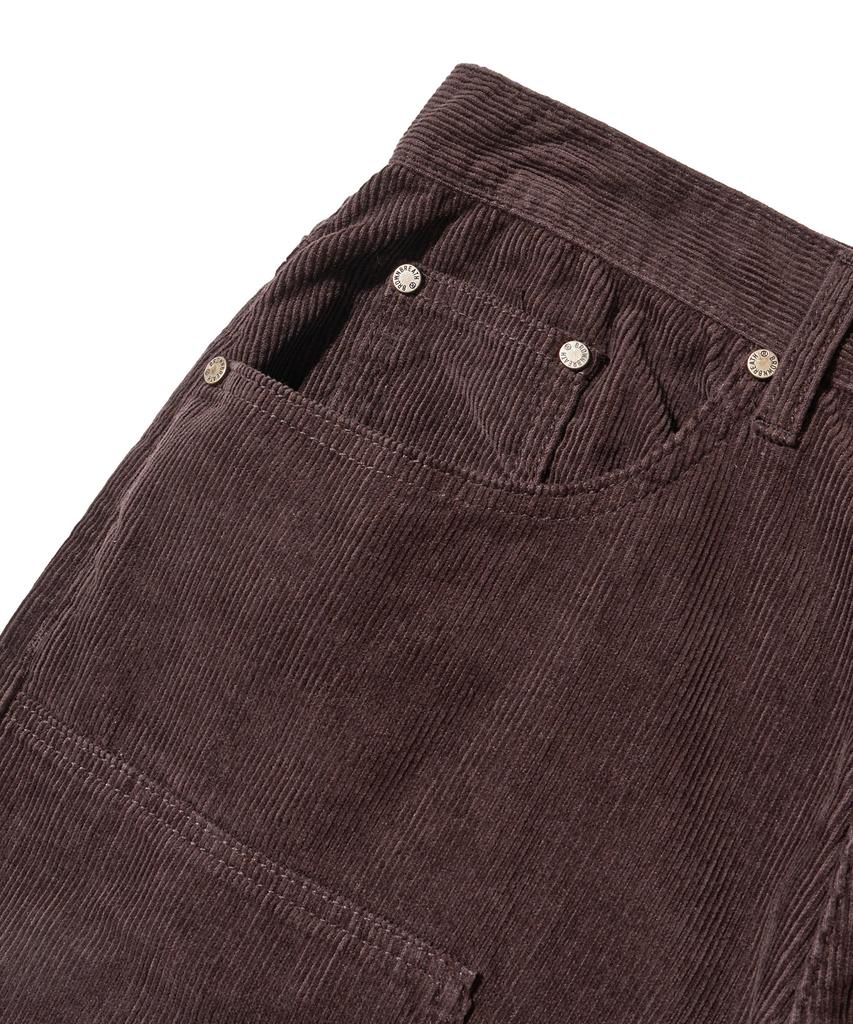 BROWNBREATH Double Knee Corduroy Pants - Brown