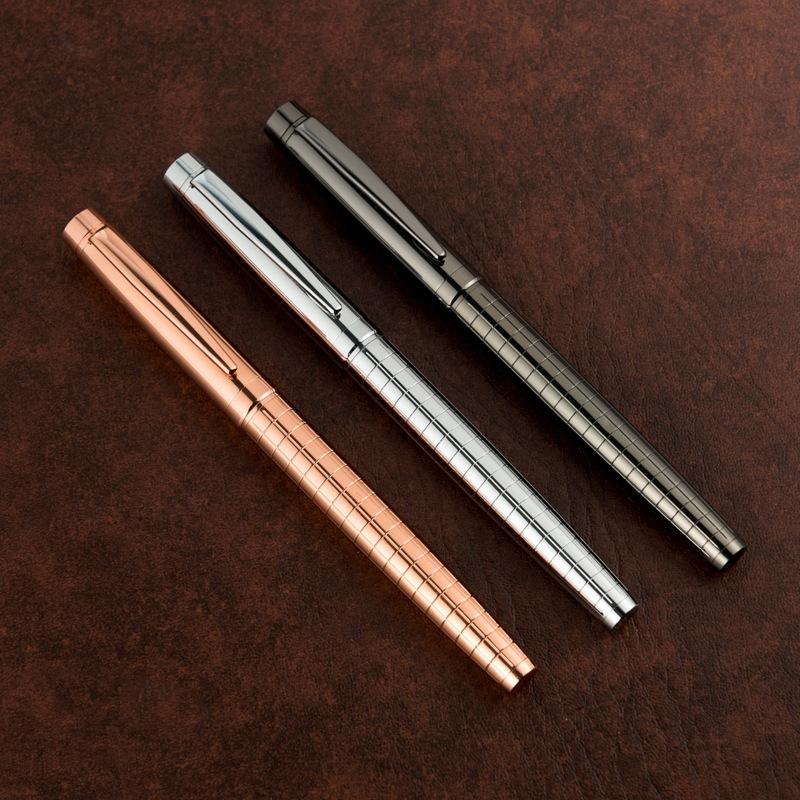 Luxury High-quality Metal Signature Pens, Business Gift Pens, School Office Stationery, Writing Supplies