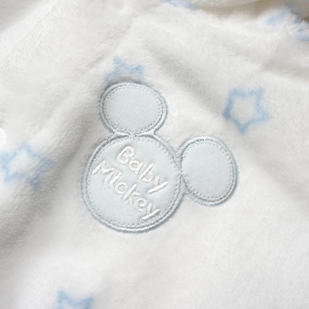 [Disney] Mickey & Minnie Newborn Fluffy Fleece Cape Outer Poncho Baby Infant 50cm 60cm 70cm