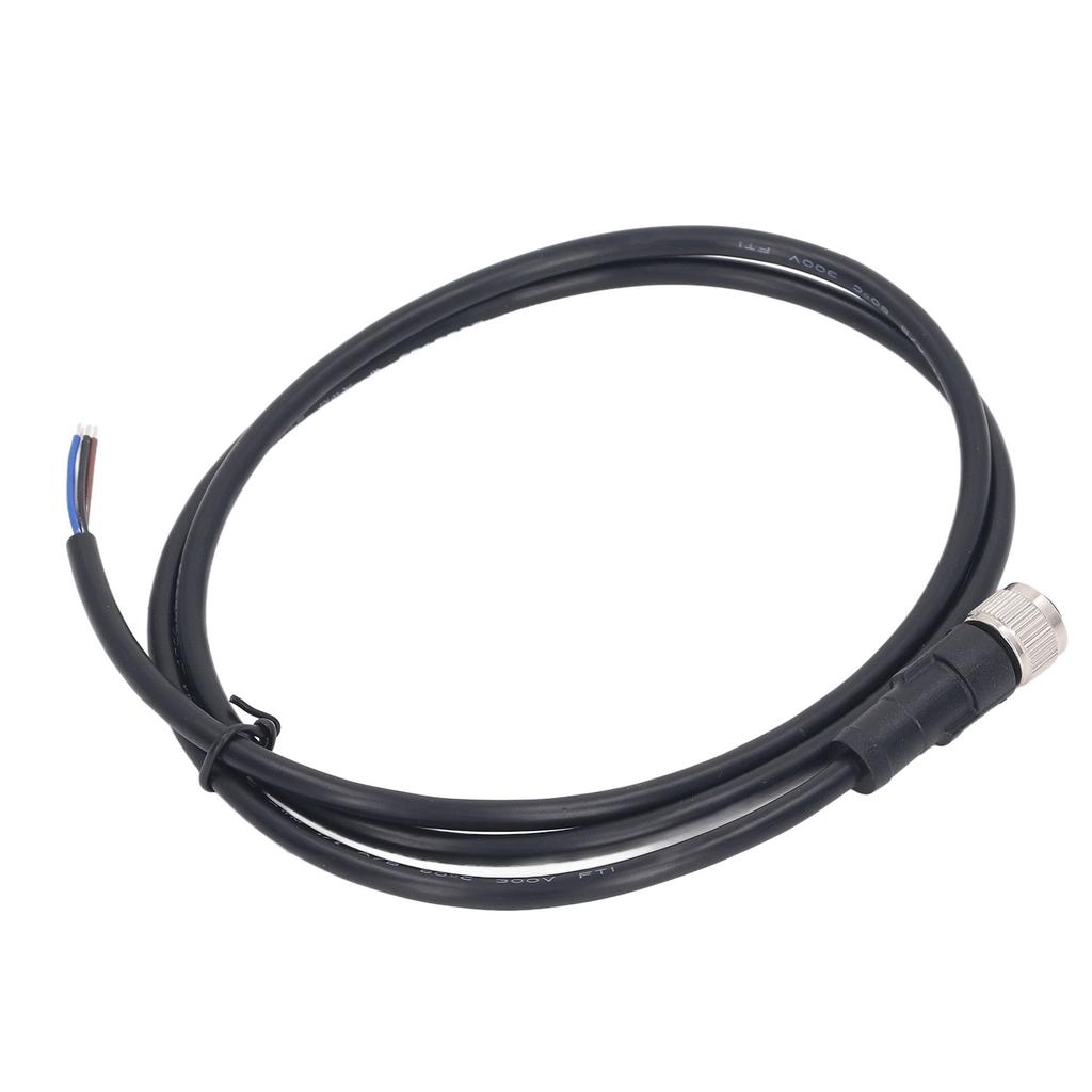 Кабель M12 4-контактный авиационный разъем Электрический кабель Разъем-мама 1 м 250 В AC DC для машинного оборудования