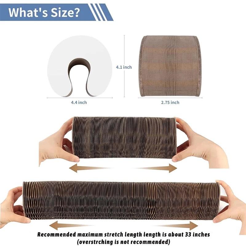 Магический Орган Когтеточка-игрушка для кошек Доска для царапания кошек Круглая Гофрированная Когтеточка Игрушки для кошек Точилка для когтей Аксессуары для кошек