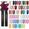 ROSALIND Gel Nail Polish Pen 68 Colors Base Top Coat UV LED Gel Pen Varnish Lacquer Nail Art Hybrid Easy To Use Soak Off Gel