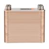 100 Plate Heat Exchanger 4*1-1/4" MNPT Ports 5"x 12" Brazed 316L St. Steel