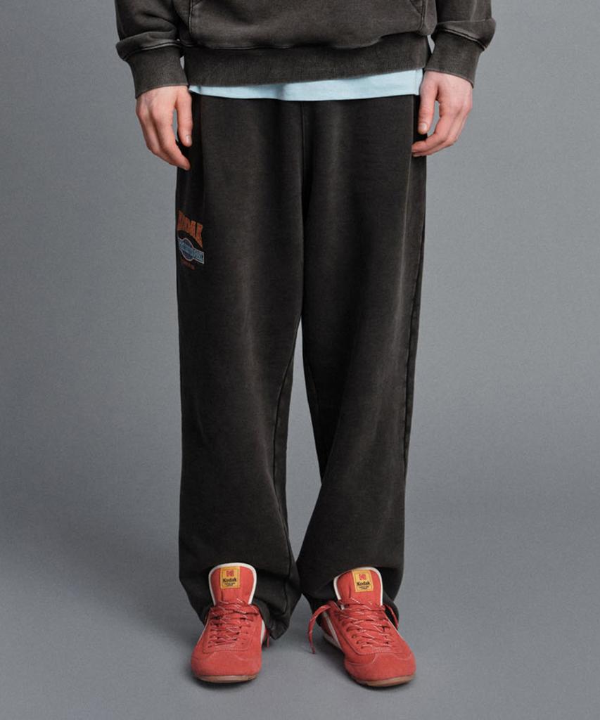 KODAK Snow Wash Straight Pants Black