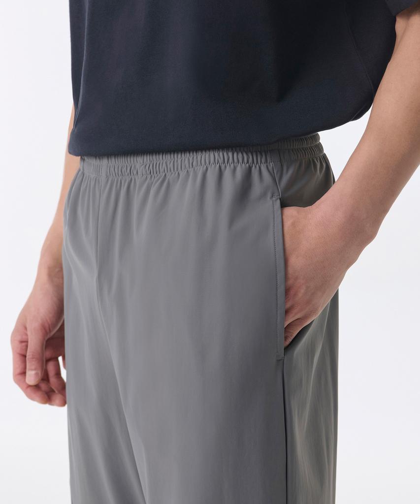 MUSINSA STANDARD [Cooltandard] Cooling Wide Elastic Waist Pants [Medium Gray]