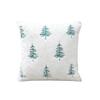 Snowflake Throw Pillowcase Faux Fur Cushion Cover Cozy Embroidered Pillow Covers  Home