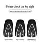 Changan Qiyuan A05/A06/A07 Key Cover - Q05 125MAX Remote Metal Shell with Leather Snap Button