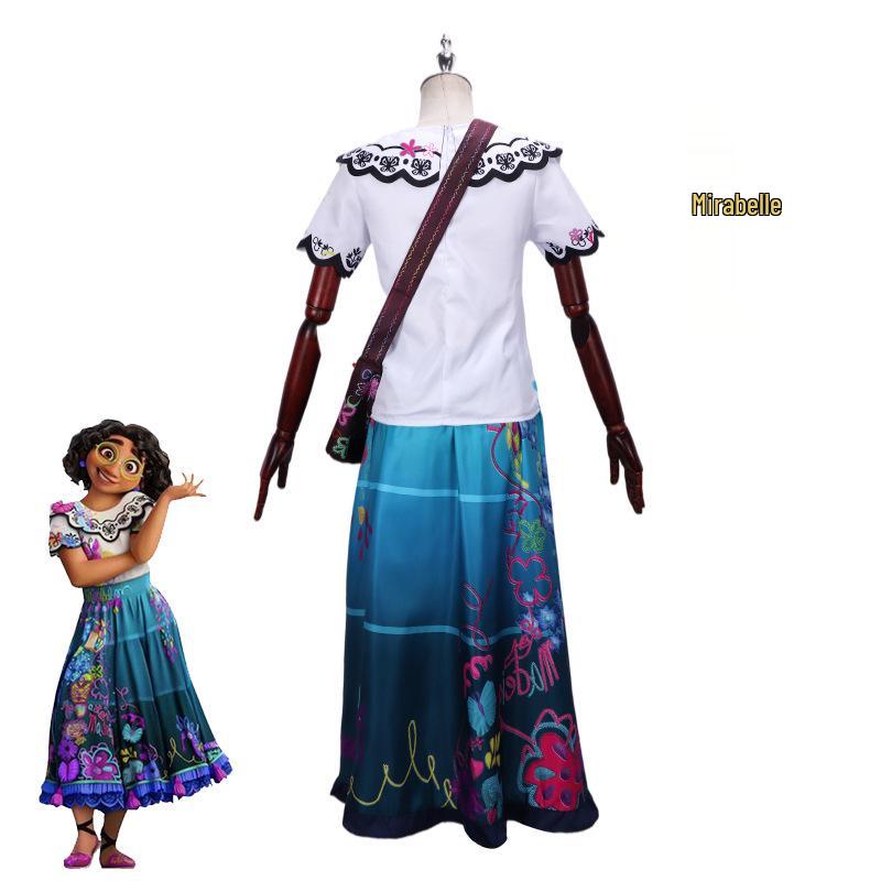 Star Comic Destiny Magic Mirabel Parent-Child Cosplay Costume for Kids