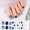 Semi-cured Gel Toe Nail Stickers Four-pointed Star Toe Gel Nail Art Stickers Nail Polish Glue Nail Stickers
