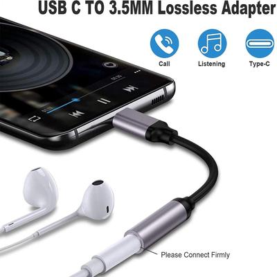Цифровой аудиокабель Type C на 3,5 мм USB C HIFI 3,5 Адаптер для наушников AUX для смартфона
