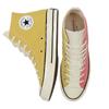 Converse Chuck Taylor All Star 70 Hi Гибридная текстура Золотой Сатурн Удобные и универсальные высокие парусиновые кеды Унисекс Светло-желтый Розовый
